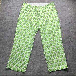 Lilly Pulitzer Daisy Pique Cropped pants Size 10